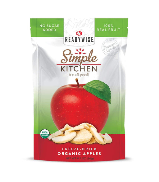 Simple Kitchen Organic Freeze-Dried Apples - 6 Pack - The Survival Prep Store
