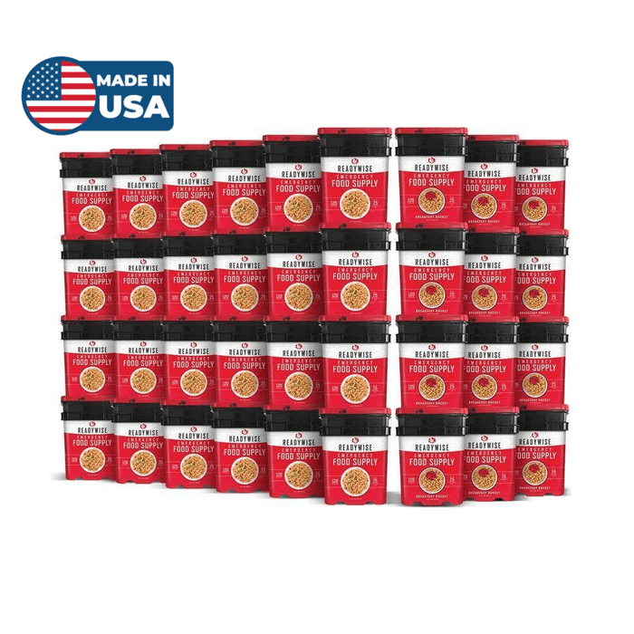 4320 Servings of Long Term Emergency Food Supply Buckets - The Survival Prep Store