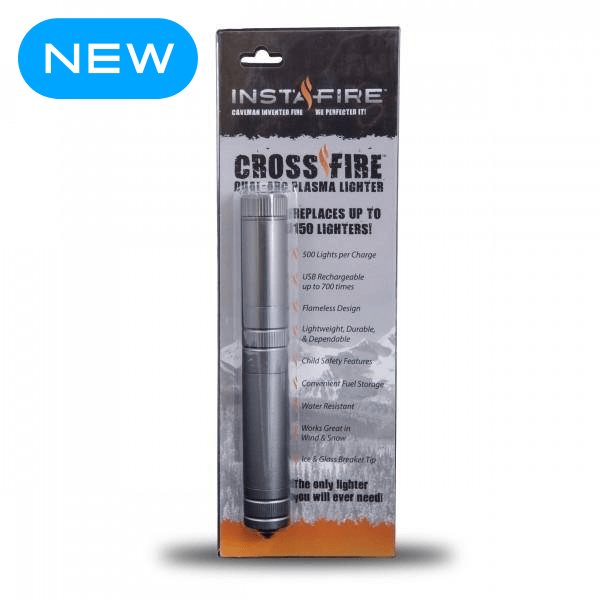 Cross-Fire Dual-Arc Plasma Lighter for Instant Fire - The Survival Prep Store