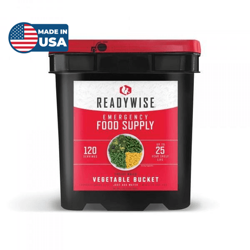 Emergency Gluten Free Vegetable Variety Supply- 120 servings - The Survival Prep Store