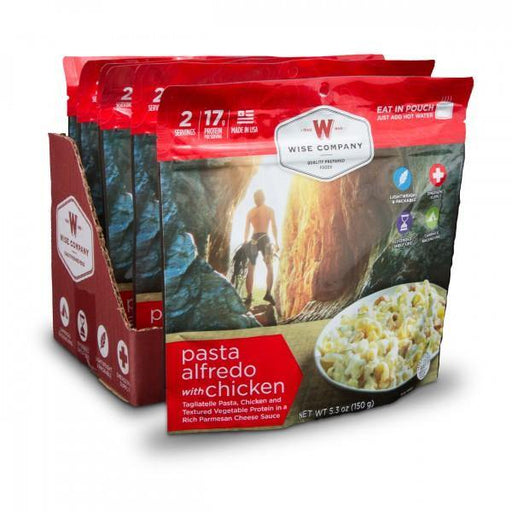 Creamy Alfredo with Chicken Camping/Backpacking Food (case of 6) - The Survival Prep Store