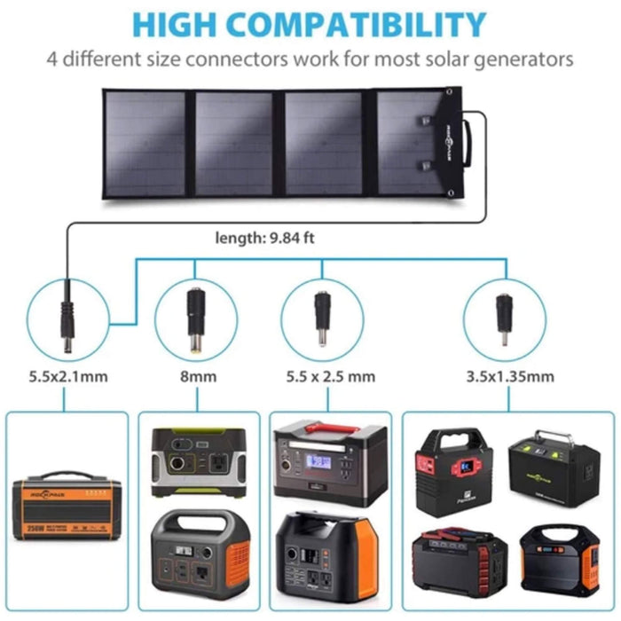 Rockpals 330W Power Station + 100W Solar Panel Kit - The Survival Prep Store