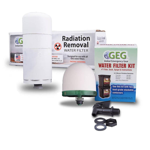 Radiation Removal Filter Kit (can transform Wise Food Buckets) - The Survival Prep Store